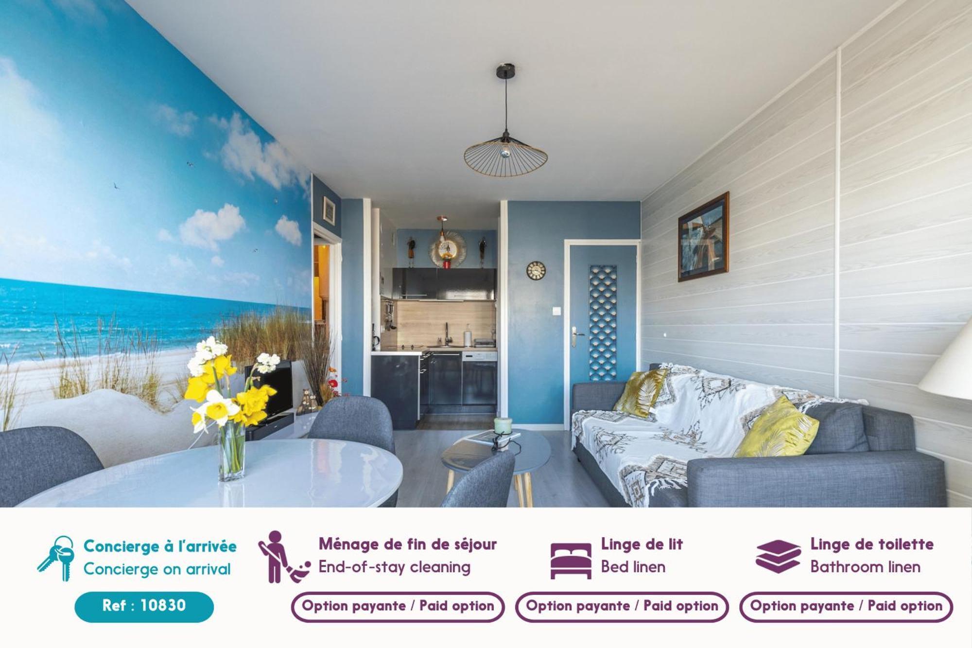 Magnifique Vue Sur L'Ocean- Appartement Pour 2 Plage-des-Demoiselles Dış mekan fotoğraf